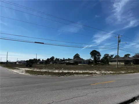 Lehigh Acres Cleared Corner Lot
