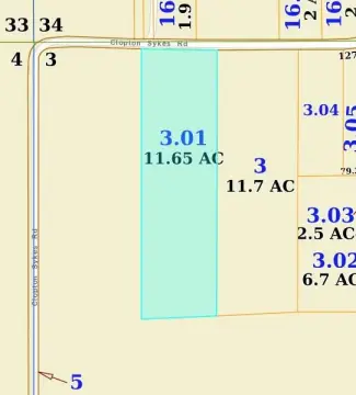 Unrestricted Land in Aberdeen, MS