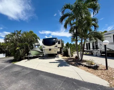 Waterfront RV Lot with Boat Dock