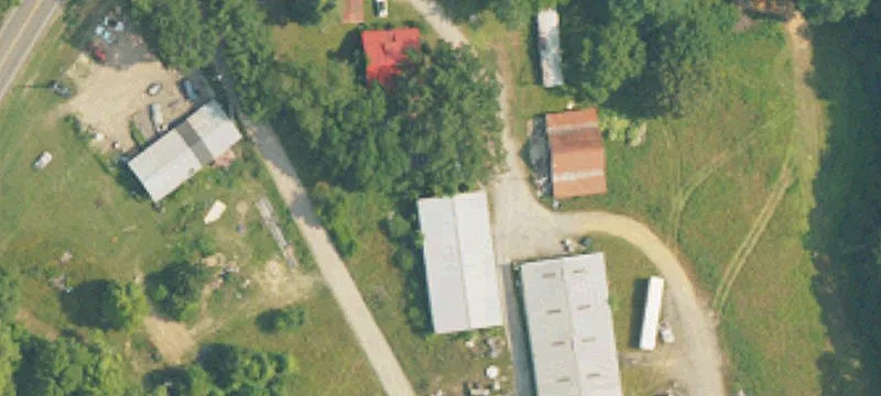 Industrial Site with Storage Tanks
