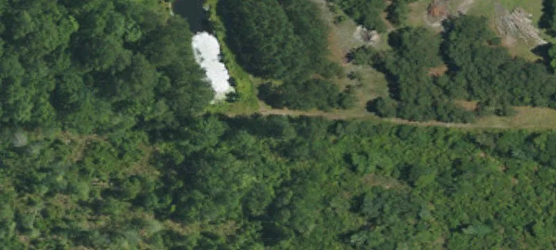 Land with River and Rail