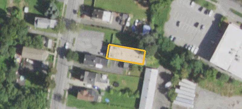 Two-Story Warehouse with Buildable Parcel
