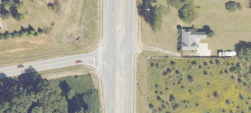 Houston Lk Rd & Sandefur Rd