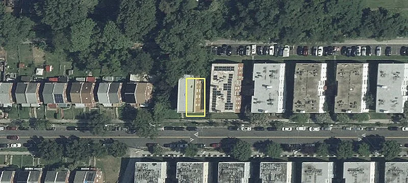 Vacant Multifamily Building Under Construction