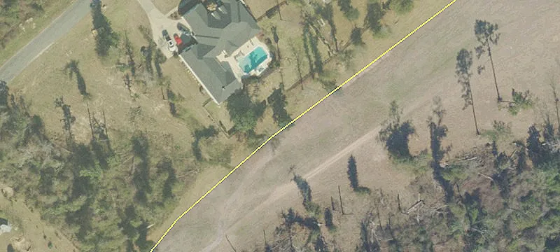 Wooded Lot on Golf Course