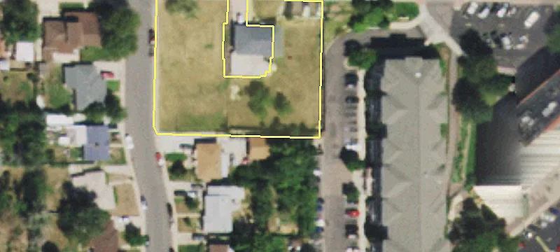 Vacant Lot Near Light Rail