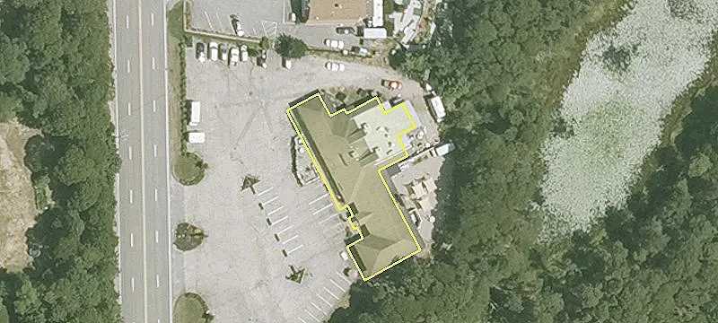 High-Visibility Building on Route 6