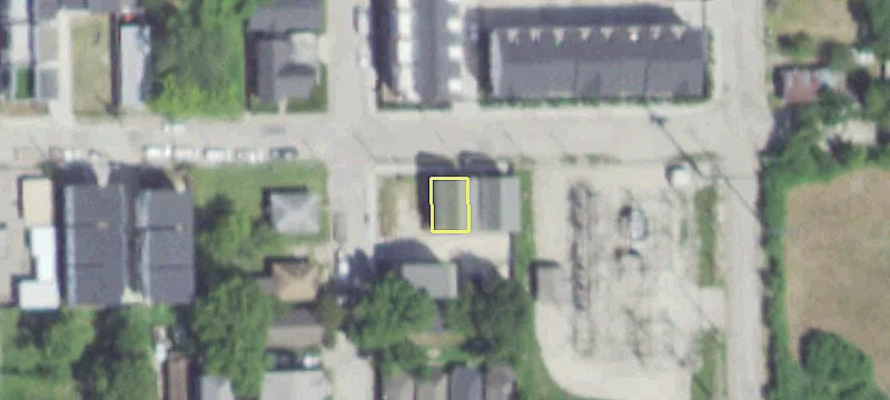 Cleared Lot Near Urban Development