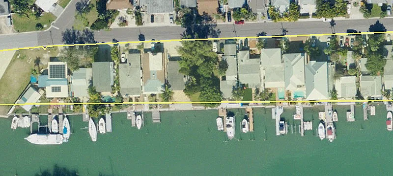 Waterfront Lot in Madeira Beach