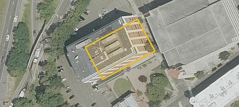 Seven-Story Office Building For Rent