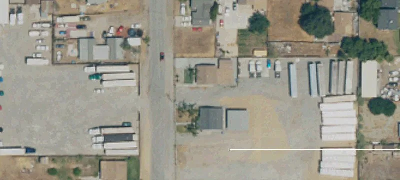 Secured Graveled Yard with Conversions