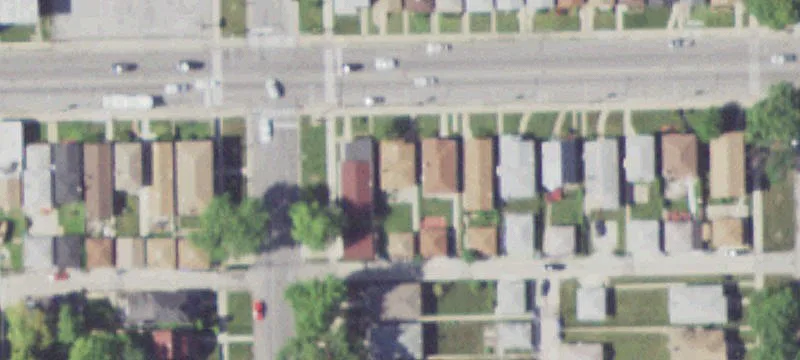 Urban Retail Center Near Expressway