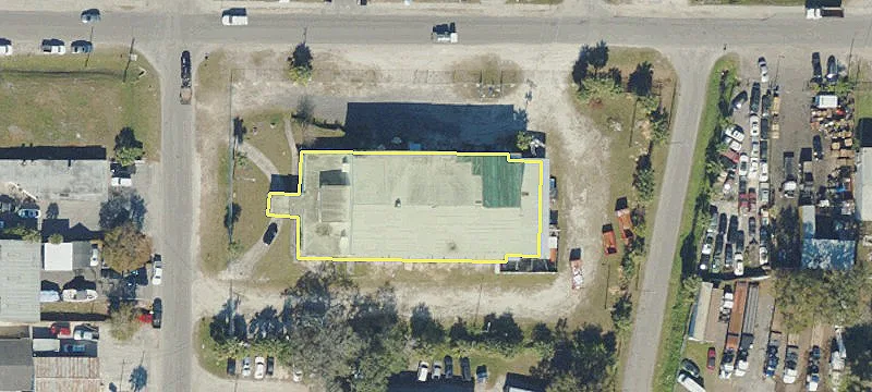 Cleared Land in Tampa's Drew Park