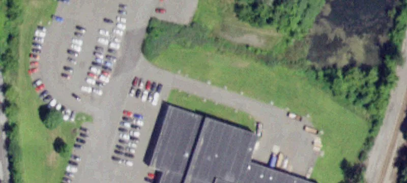 Industrial Building with Outdoor Storage