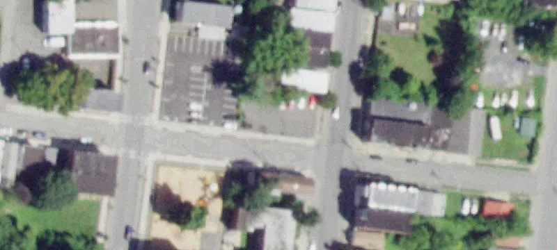 Fenced Parking Lot in Troy