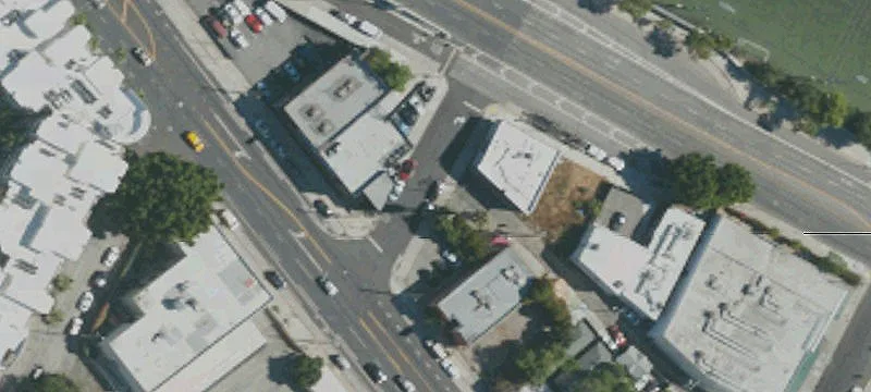 Vacant Lot in Developing Corridor