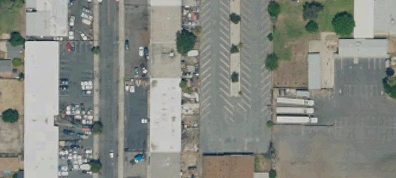 San Bernardino Yard with Building