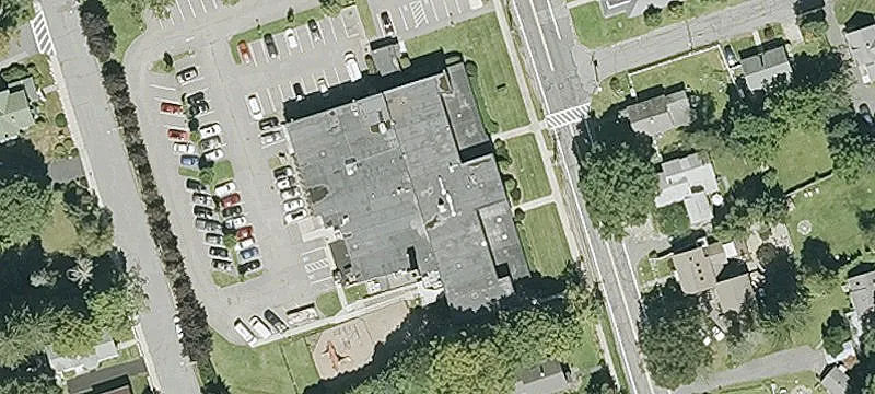 Modern Office Building Near Downtown