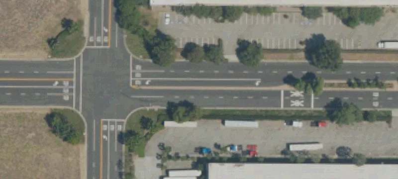 Industrial Logistics Building Near Airport