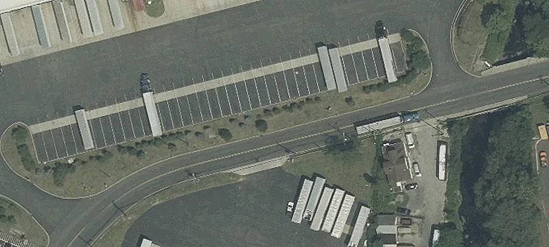 Distribution Hub Near Turnpike Exit