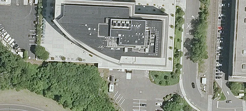 Norwalk Office Building Near Train