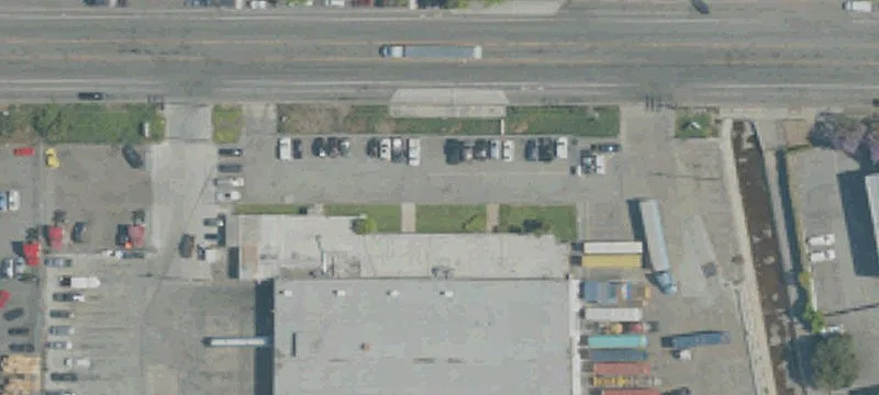 Industrial Building with Yard Parking