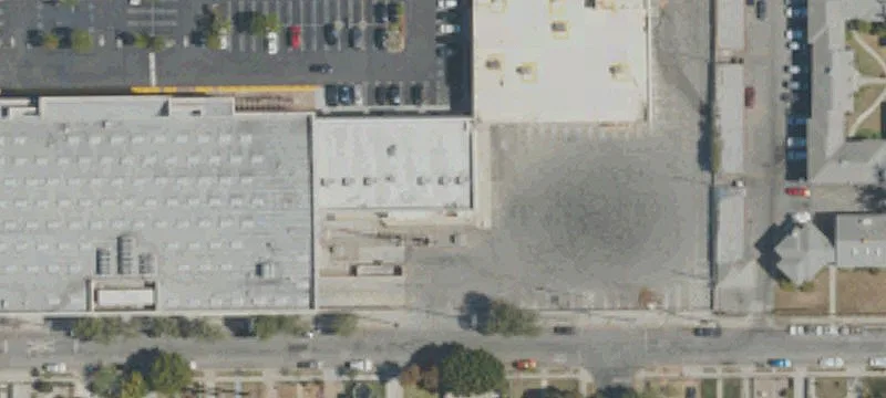 Established Shopping Center Near Rail