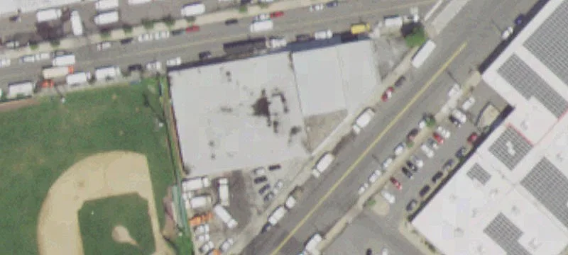 Drive-Through Building with Parking