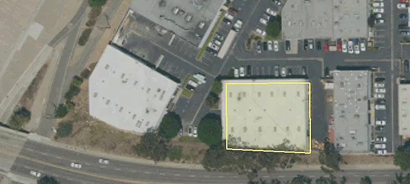Industrial Building with Fenced Yard