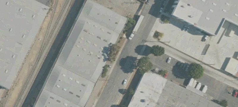 Commerce Warehouse with Loading Docks