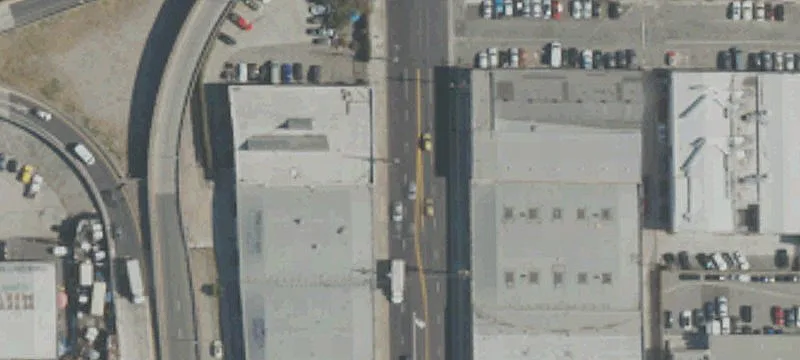 Industrial Building Near Art District