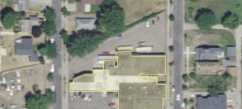 Industrial Building with Outdoor Storage