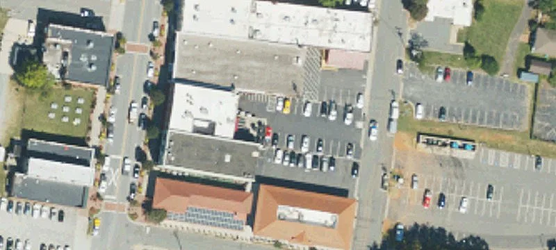 Modern Industrial Building Near Charlotte