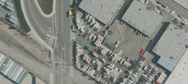 Freestanding Building with Paved Yard