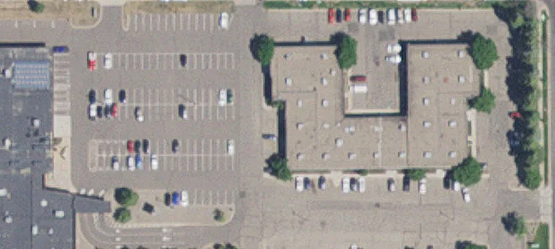 Office Space with Concrete Floors
