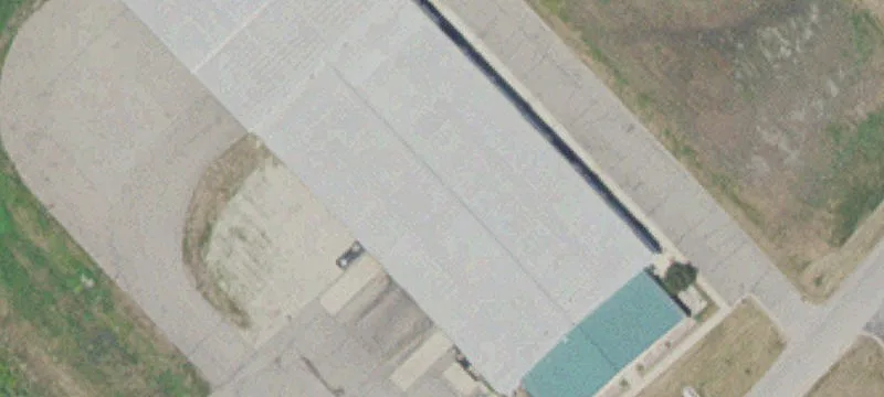 Industrial Warehouse with Crane Systems