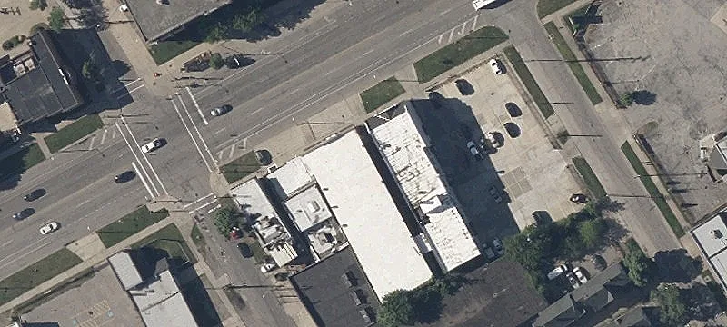 Two-Story Building with Open Floorplan