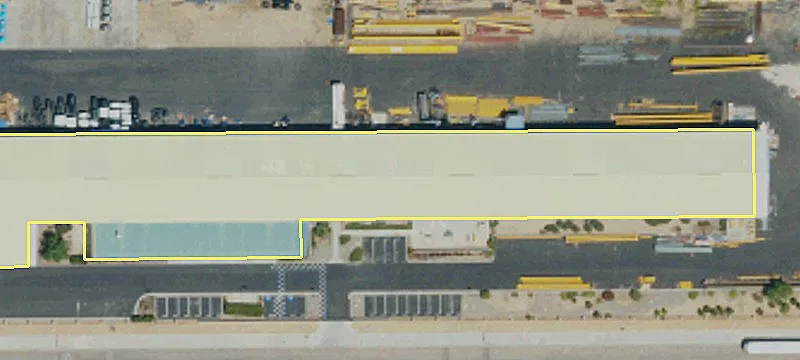 Industrial Building with Trailer Parking