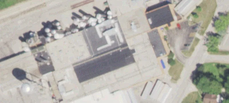 Two-Story Manufacturing Building with Equipment