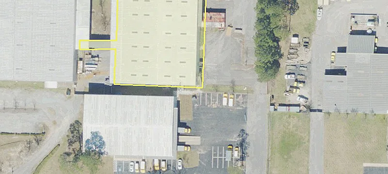 Industrial Warehouse with Outdoor Storage