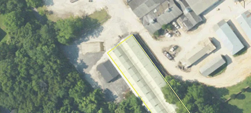 Industrial Warehouse with Fenced Yard