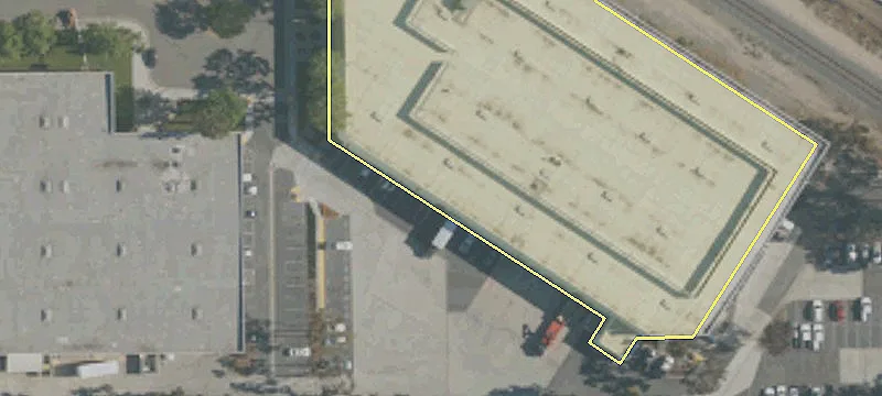 Freeway Visible Industrial Building