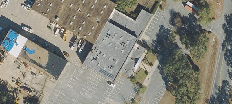 Warehouse with Fenced Yard