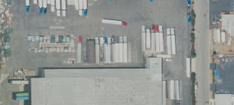 Industrial Warehouse with Vehicle Maintenance