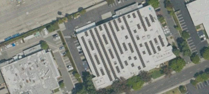 Freestanding Warehouse with Secured Truck