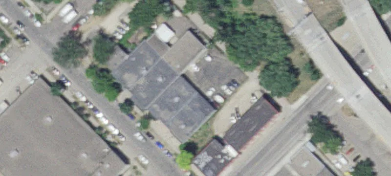 Freestanding Industrial Building with Parking