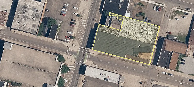 Commercial Land on Corner Lot