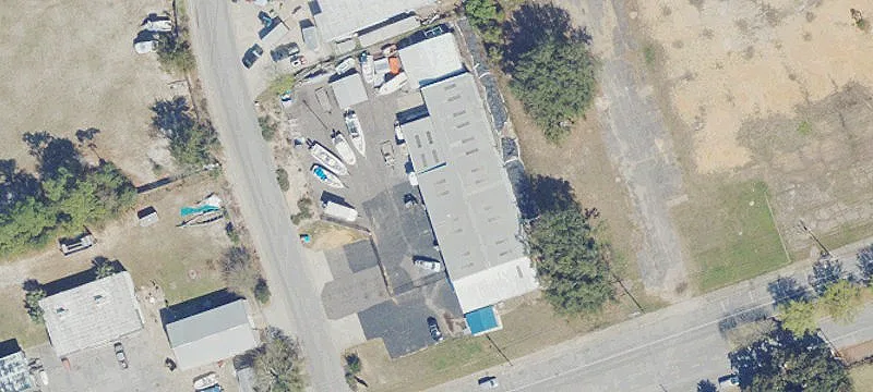 Pensacola Fabrication Shop with Yard