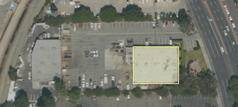 Industrial Building with Fenced Yard