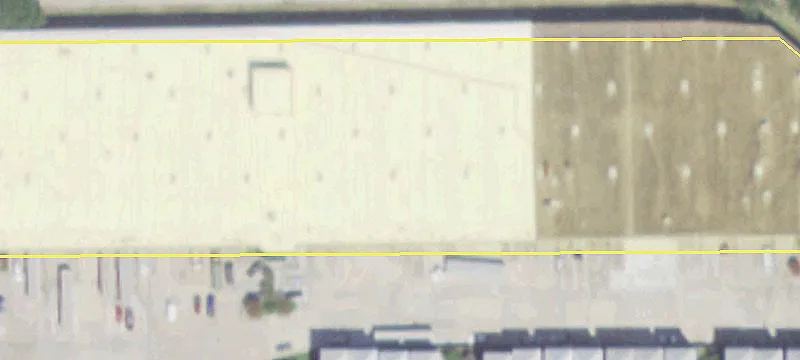 Houston Warehouse with Fenced Truck